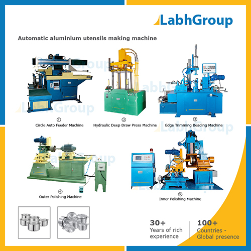 Automatic Aluminium Utensils Making Machine