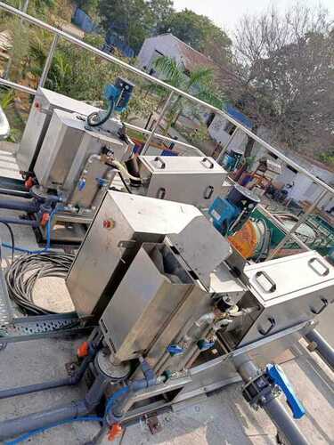 Self Cleaning Dewatering Screw Press for Sludge Dewatering