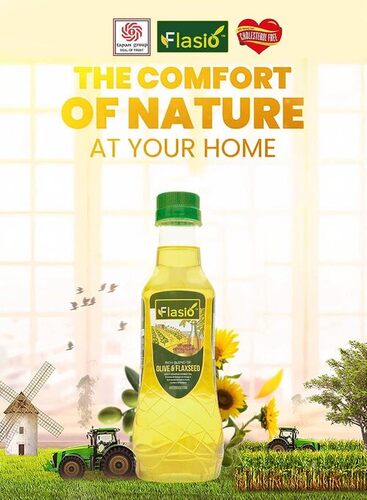 Flasio rich blend of olive & Flaxseed