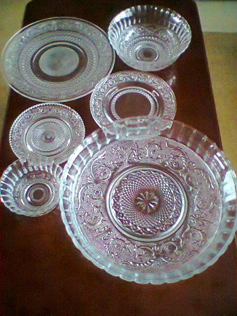 Crystal Glass Dinner Set