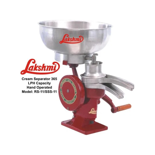 RS-11 325LPH MS Lakshmi Cream Separator