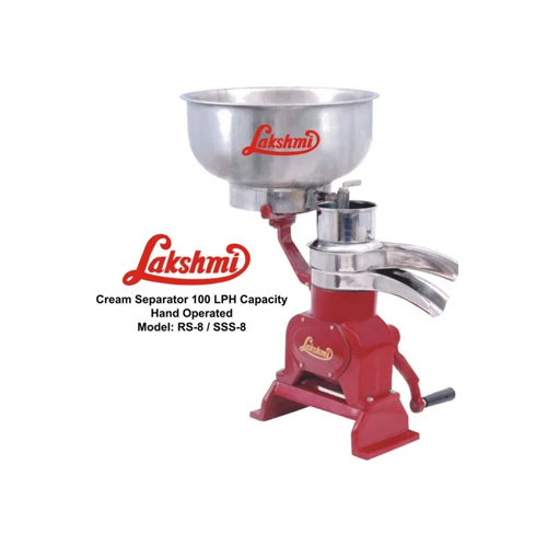 SSS-8 100LPH Lakshmi Cream Separator
