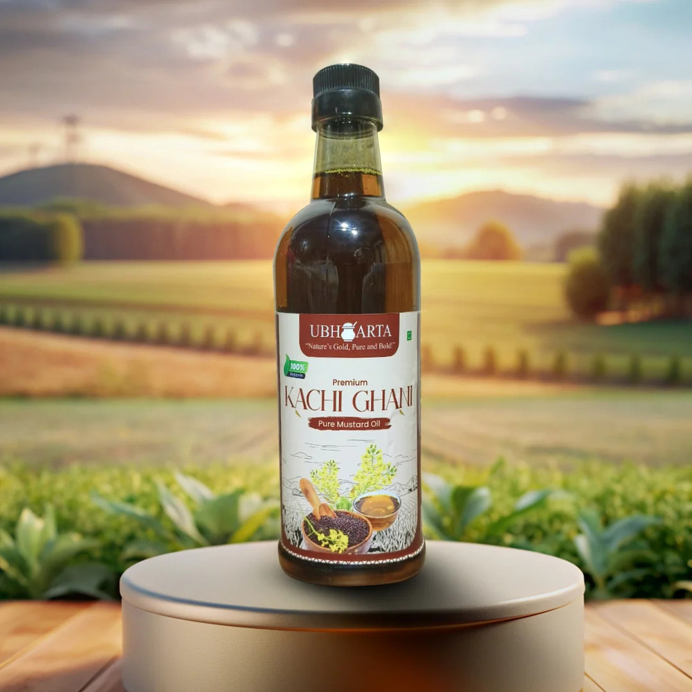 1 Ltr Pure Kachi Ghani Mustard Oil