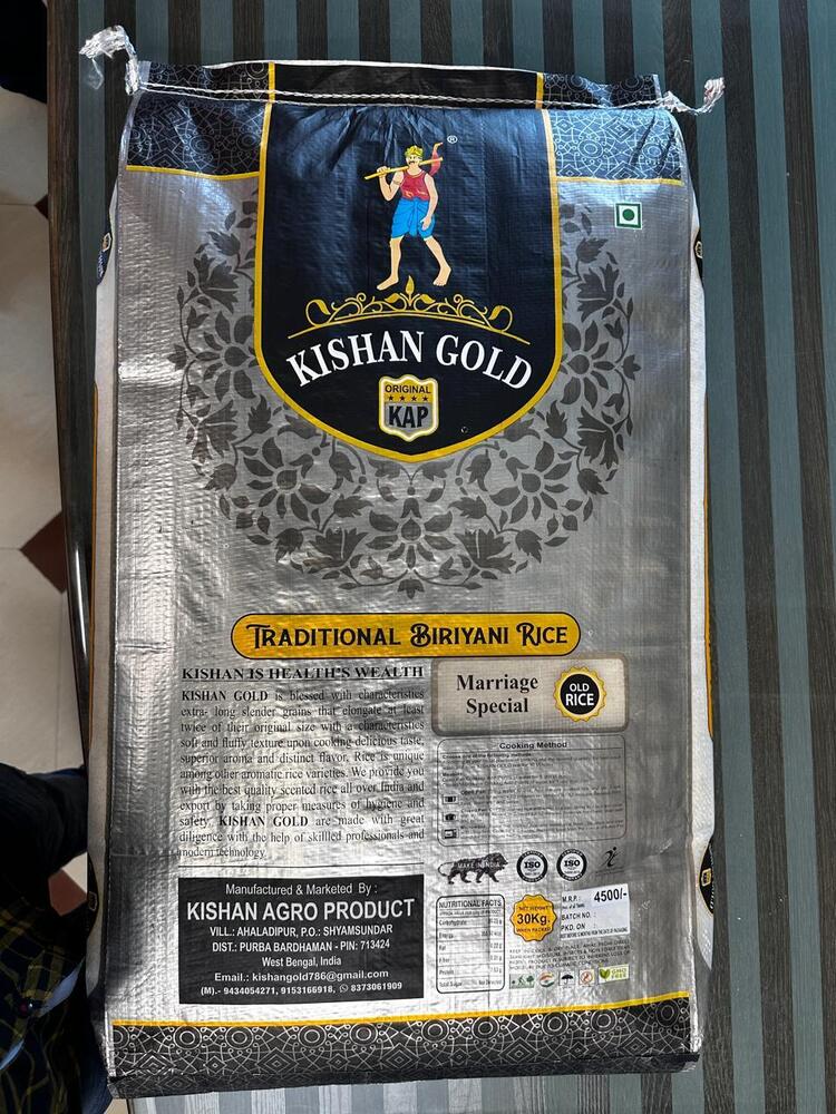 Kishan Gold Khas Rice 30Kg