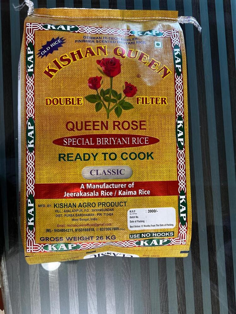 Kishan Queen Biryani Rice 25 Kg