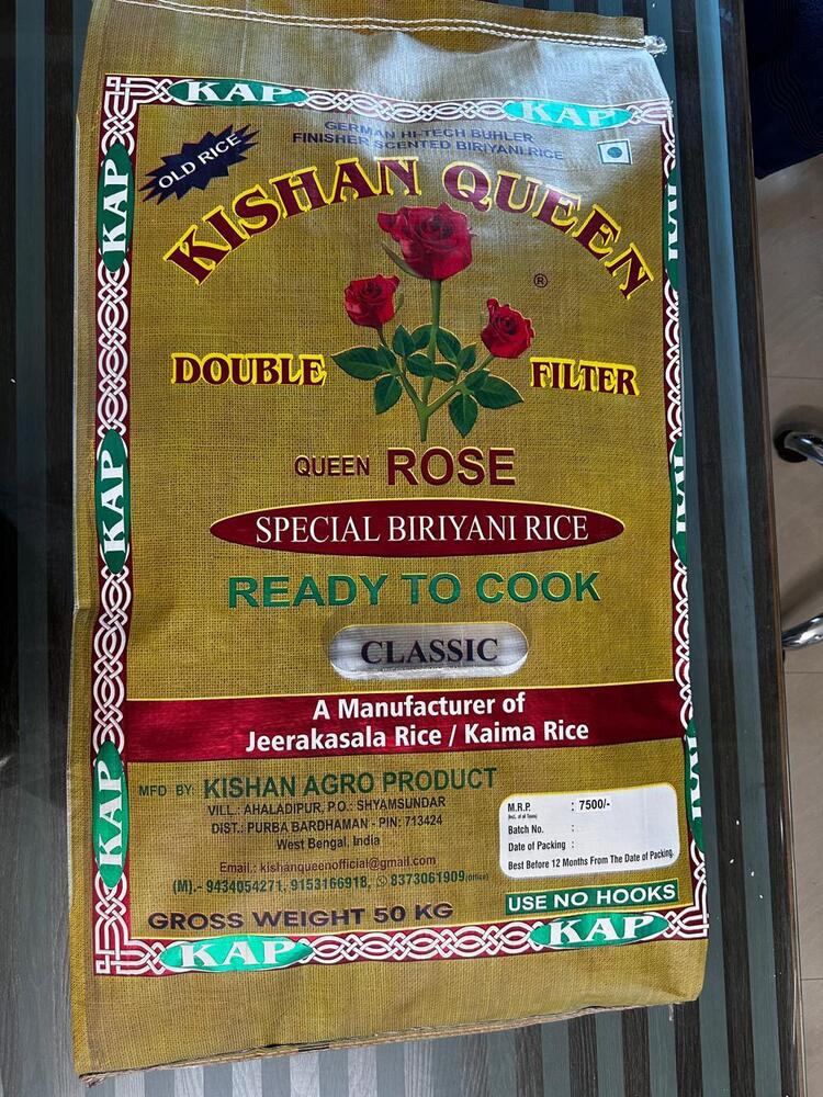 Kishan Queen Kayma Rice 50Kg