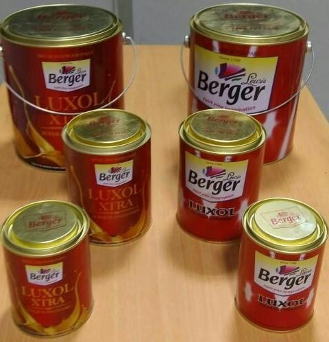 Cylindrical Round Paint Container