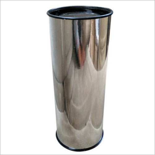 Cylindrical Tin Box