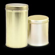 Industrial Round Tin Container