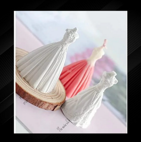 Barbie Shape Candle Moulds