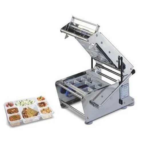 Manual 8 Boxes Combo Tray Sealing Machine For Polypropylene