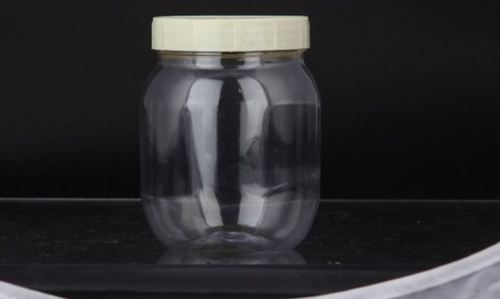 300 ML Transparent PET Plastic Jar