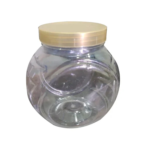 Round Plastic Ghee Jar
