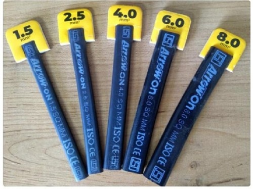 Blue Water Proof And Fire Resistant Pvc Insulated Electrical Submersible Flat Copper Cables