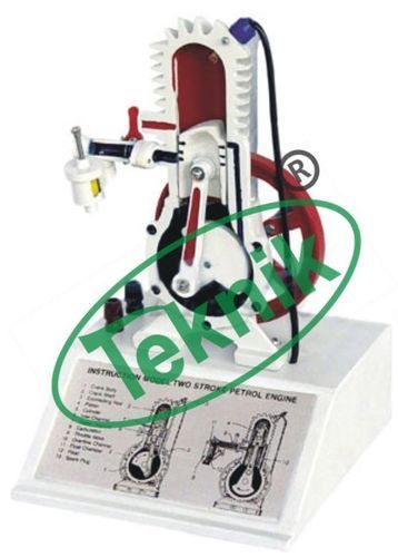 Sectional Working Model of 2 Stroke Petrol Engine