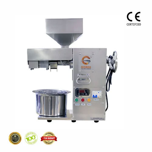 Cold Press Oil Machine With Temperature Controller