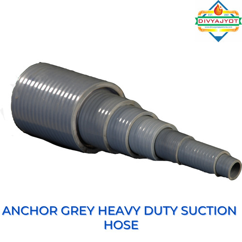 Anti Crack And Heavy Duty Grey Suction Pipe