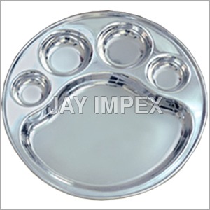 5 Compartment Plate