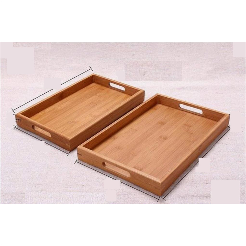 Rectangular Wooden Serving Tray