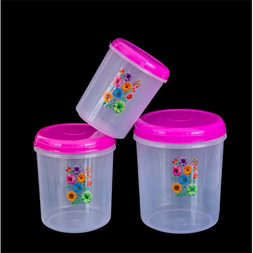 Round Plain Plastic Container