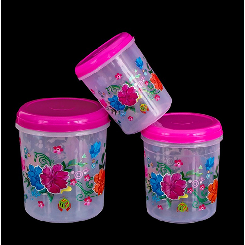 Transparent Plastic Storage Container