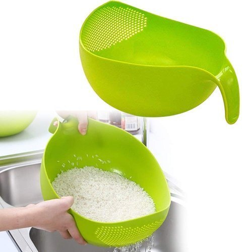 Plastic Rice Washing Bowl