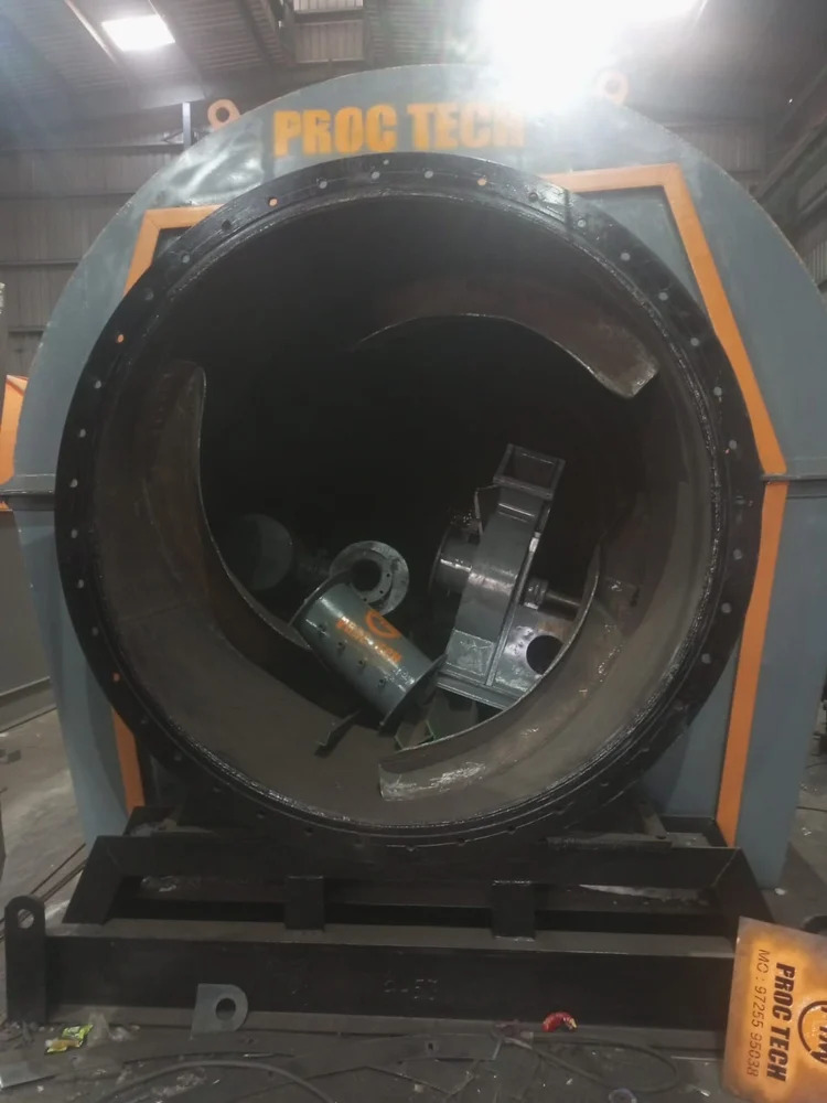 40 KW 10 Ton Waste Tyre Recycling Pyrolysis Machine