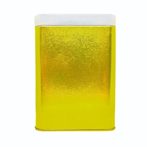 Square Necking Airtight Coffee Tin Box