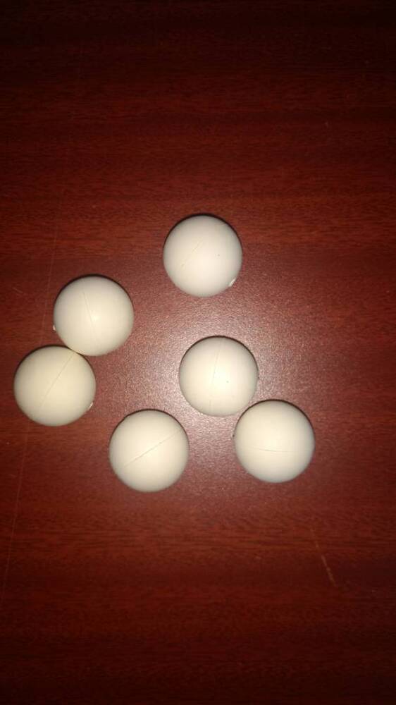 35mm High Bounce Silicone Rubber Balls