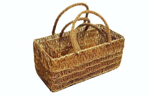 Metal Wire Hamper Bag Basket