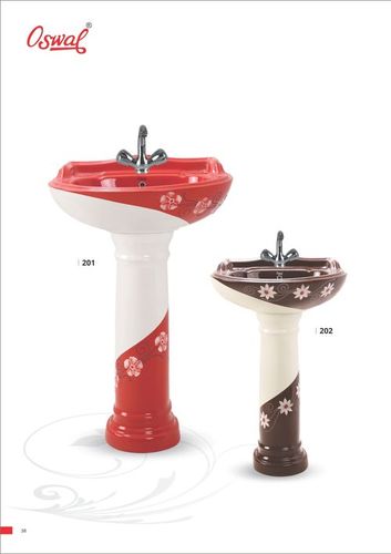 Designer Pedestal Wash Basin