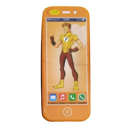 Orange Plastic Pencil Box