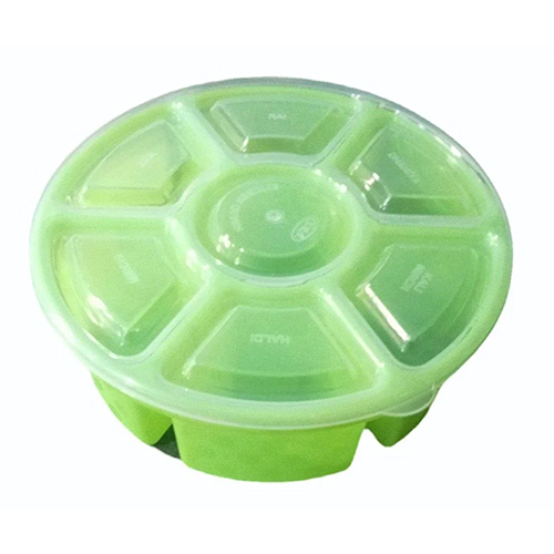 150 ml Round Plastic Spice Storage Box