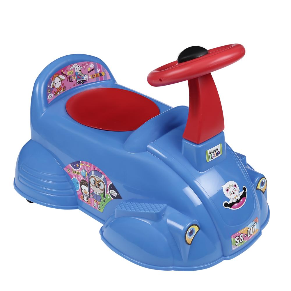 MAX RACING CAR POTTY WITH WHEELS