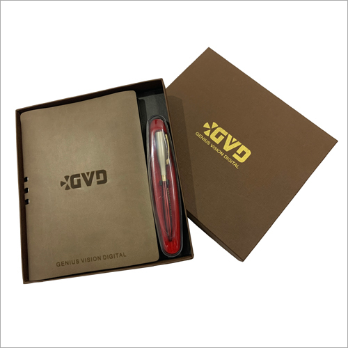 Designer Notebook Pen with Box