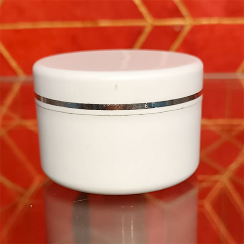 100 GM Silver Line Cream Jar