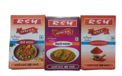 Spice Packaging Box