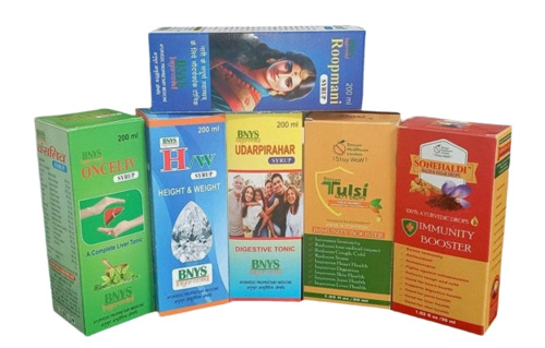  Pharmaceutical Syrup Packaging Box