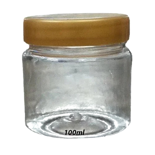 100ml Plain Cap PET Jar