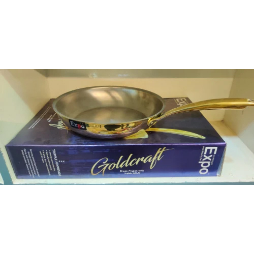 Brass Fry pan With Tin Lining