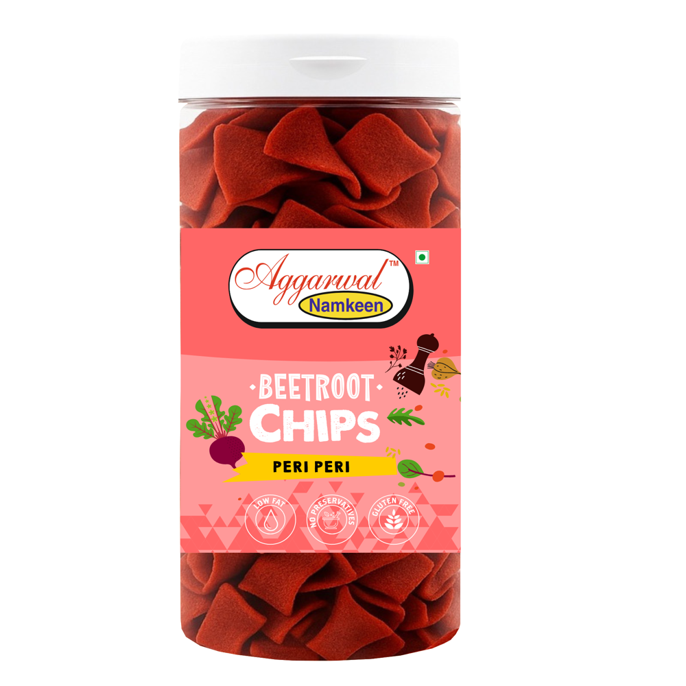 Beetroot Peri Peri Chips
