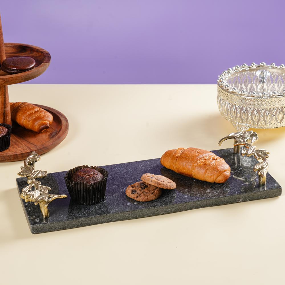 Elegant Veggie & Cheese Serving Platter