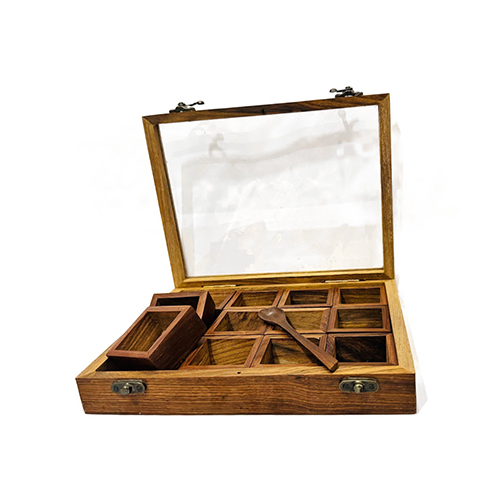 Wooden Spice Tray