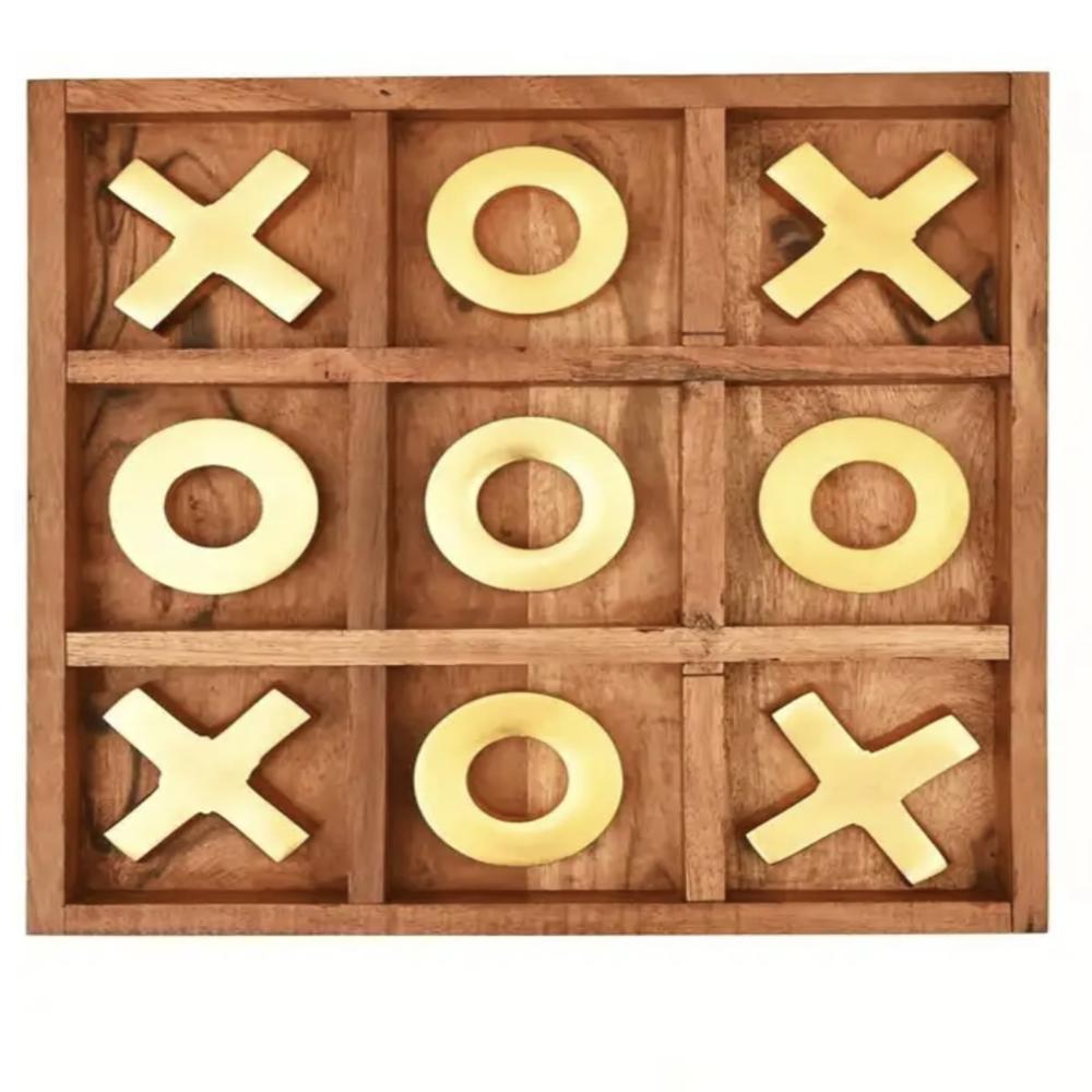 Tic Tac Toe Game with Glass