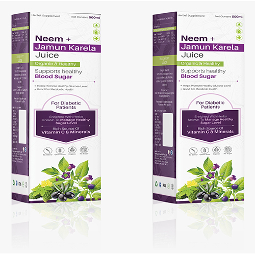 Neem Jamun kARELA Juice