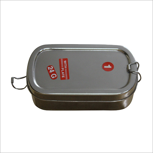 24g SS Rectangular Lunch Box