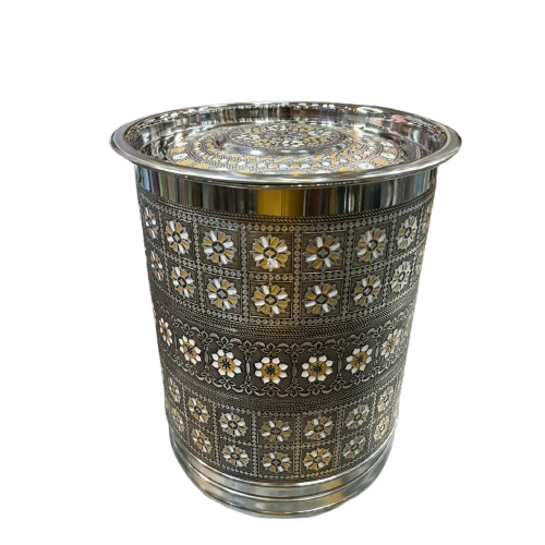 14x18cm Stainless Steel Matka Pawali