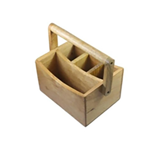 MTTC001 Table Caddies In Mango Wood With Handle
