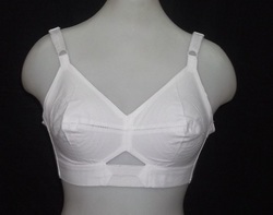 White Cotton Bra