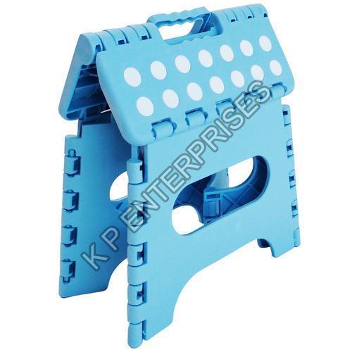 Plastic Folding Stool (Comfortable, Excellent Finishing, Foldable)